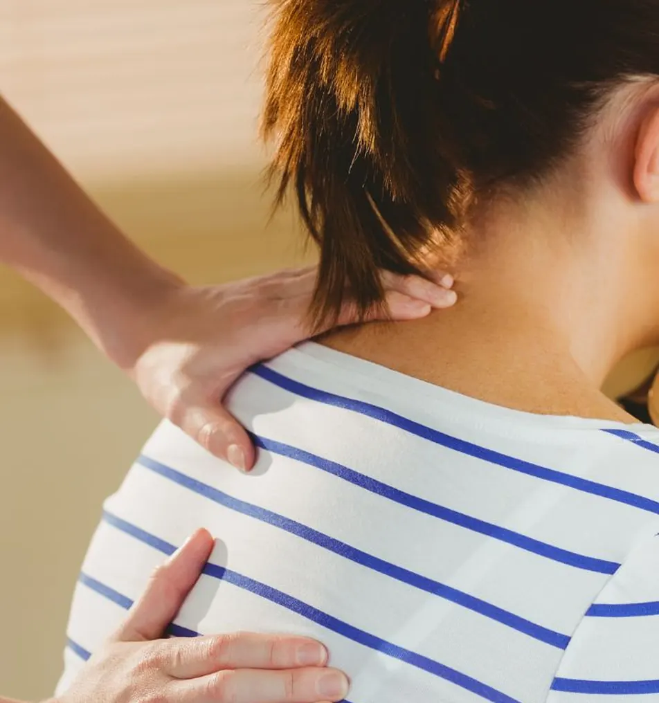 Massage des épaules