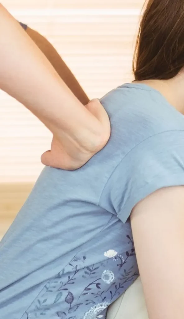 Massage du dos et des épaules