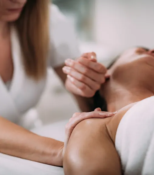 Massage des épaules