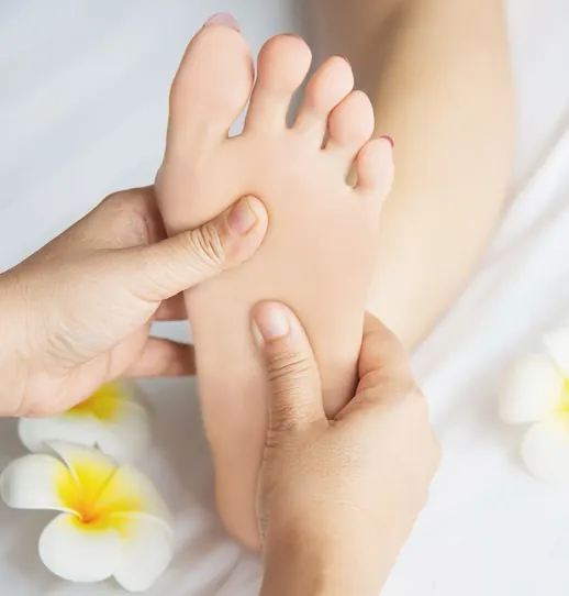 Massage des pieds